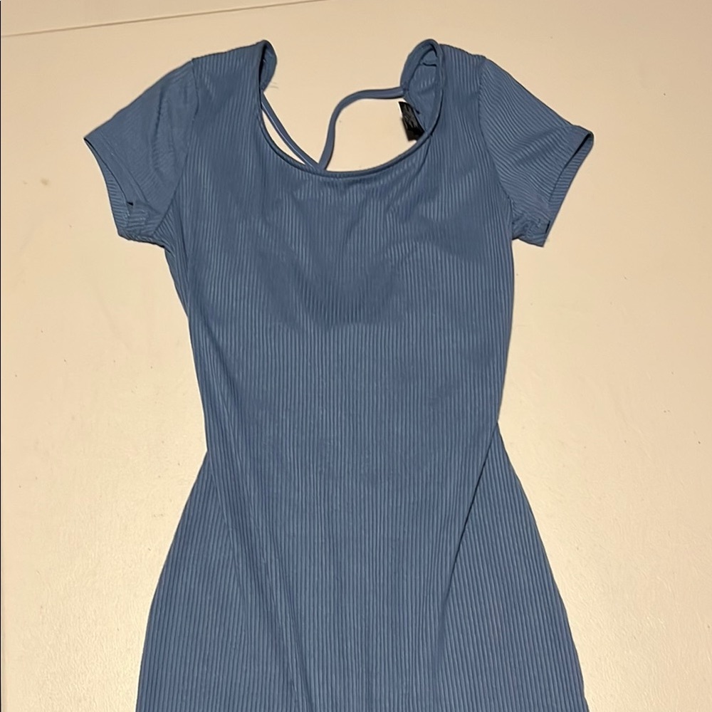 Rue21 Backless Dress in Soft Blue